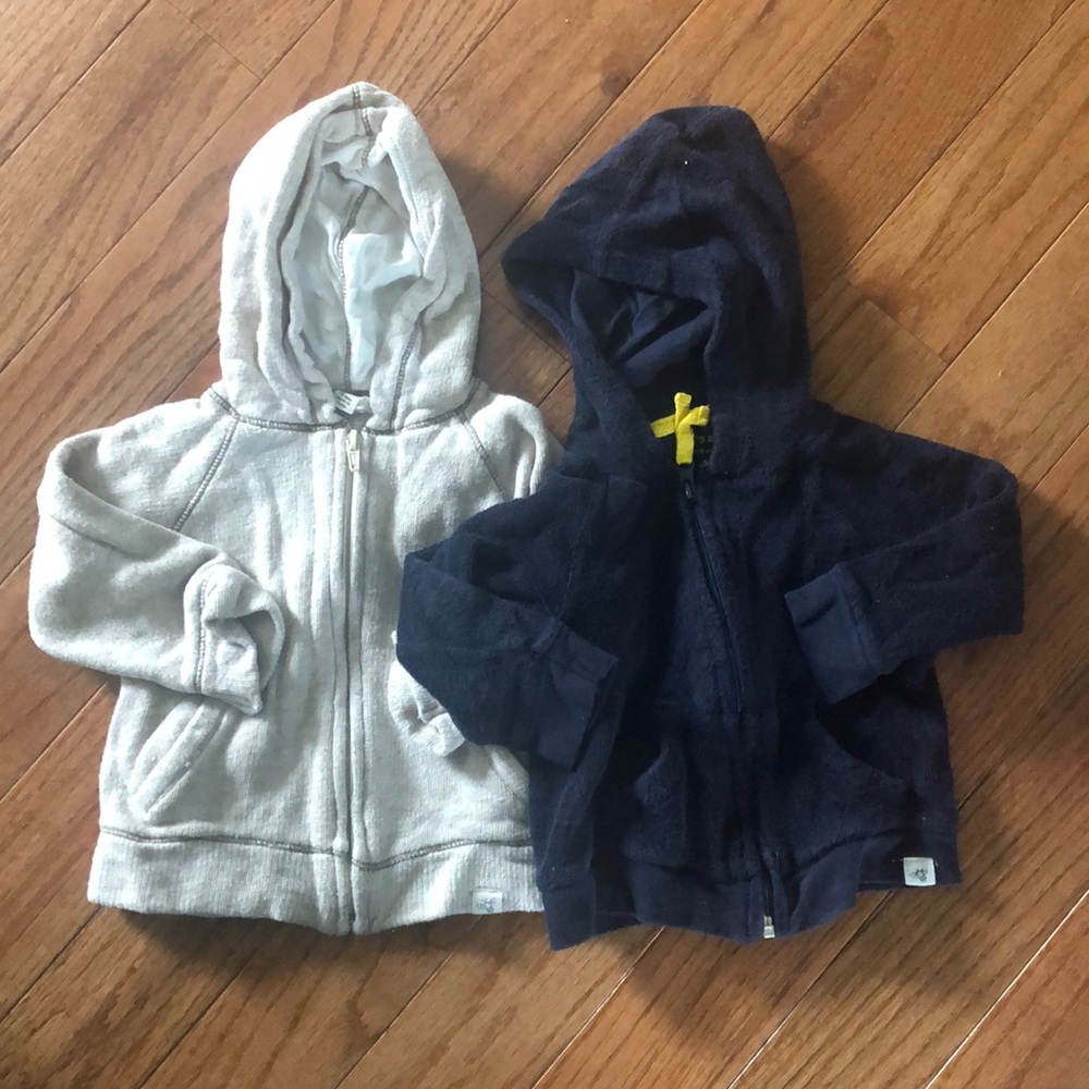 Burt’s Bees Baby Hoodies